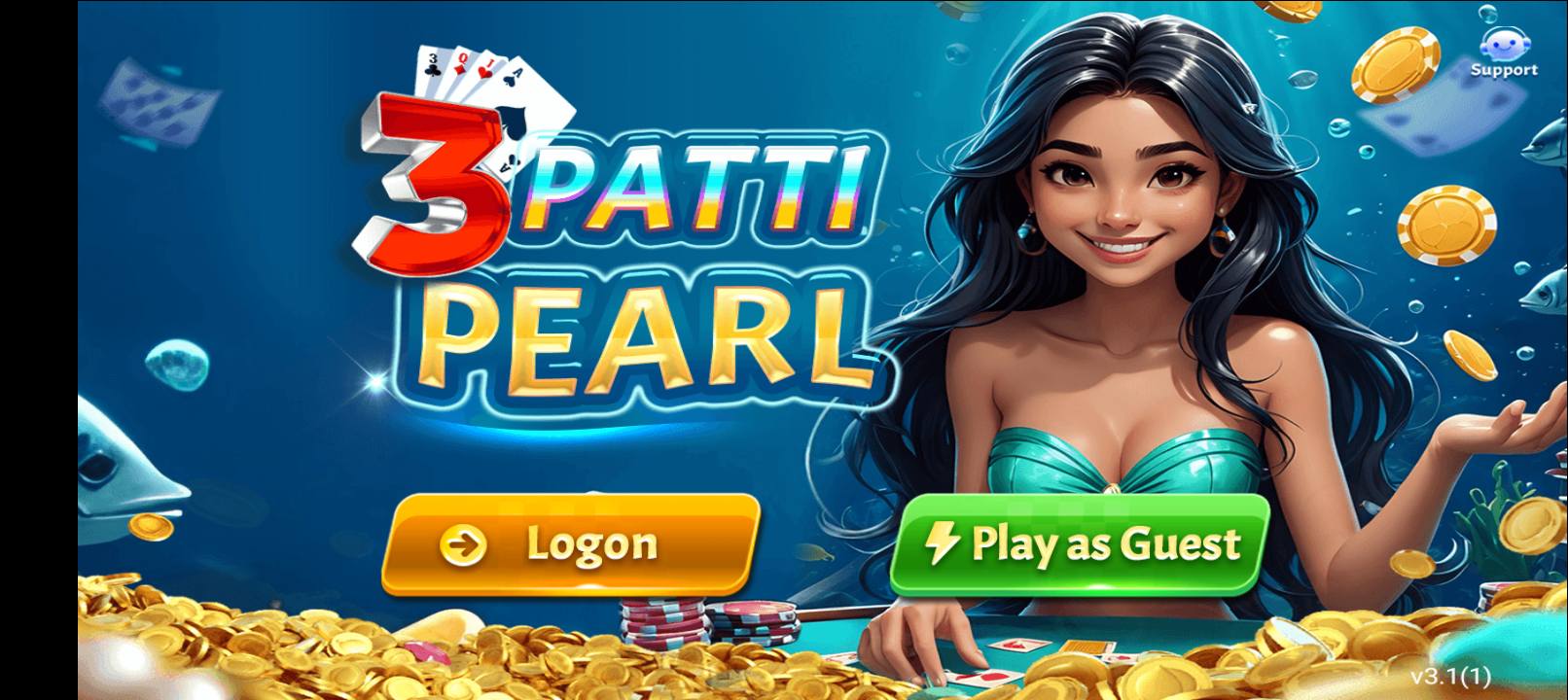 3 Patti Pearl Game | Teen Patti Earning App | Download APK